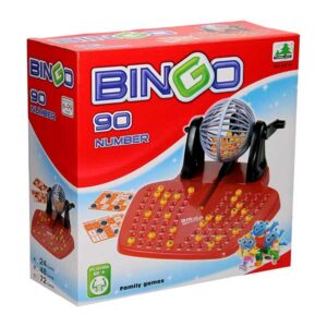 Bingospil blandemaskine med 24 plader Bingospil blandemaskine med 24 plader