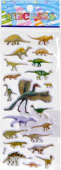 Dinosaur klistermærker Dinosaur stickers