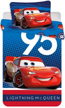Cars junior Sengetøj med Lynet McQueen Cars junior Sengetøj med Lynet McQueen