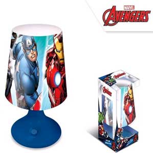 Avengers bordlampe - natlampe Avengers bordlampe - natlampe