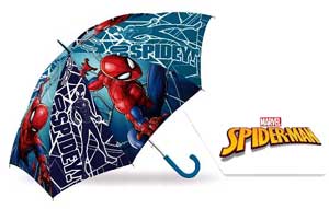 Spiderman blå paraply Spiderman blå paraply