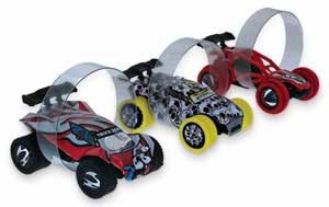 Trixx 360 graders rampe med 3 biler