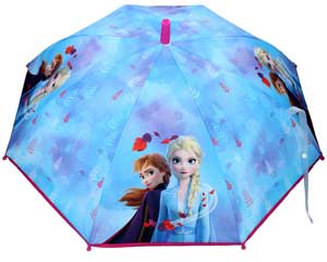 Stor Frozen børneparaply Stor Elsa og Anna børneparaply