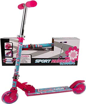 Sportrunner løbehjul til piger