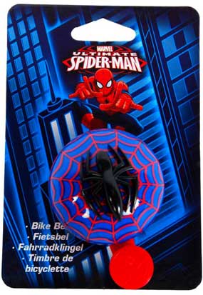 Spiderman 3D cykelklokke til børn Spiderman 3D cykelklokke til børn