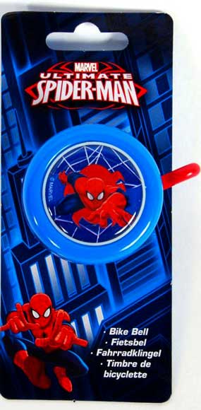 Spiderman ringeklokke børnecyklen Spiderman ringeklokke - cykelklokke til børn