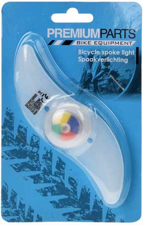 LED egerlys til cykelhjulet